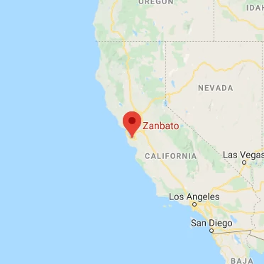 Map location of Zanbato Inc.